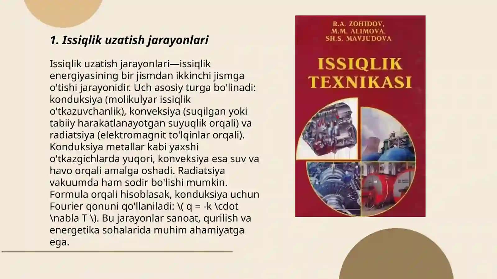 Qmq Qurilishda issiqlik texnikasi 3