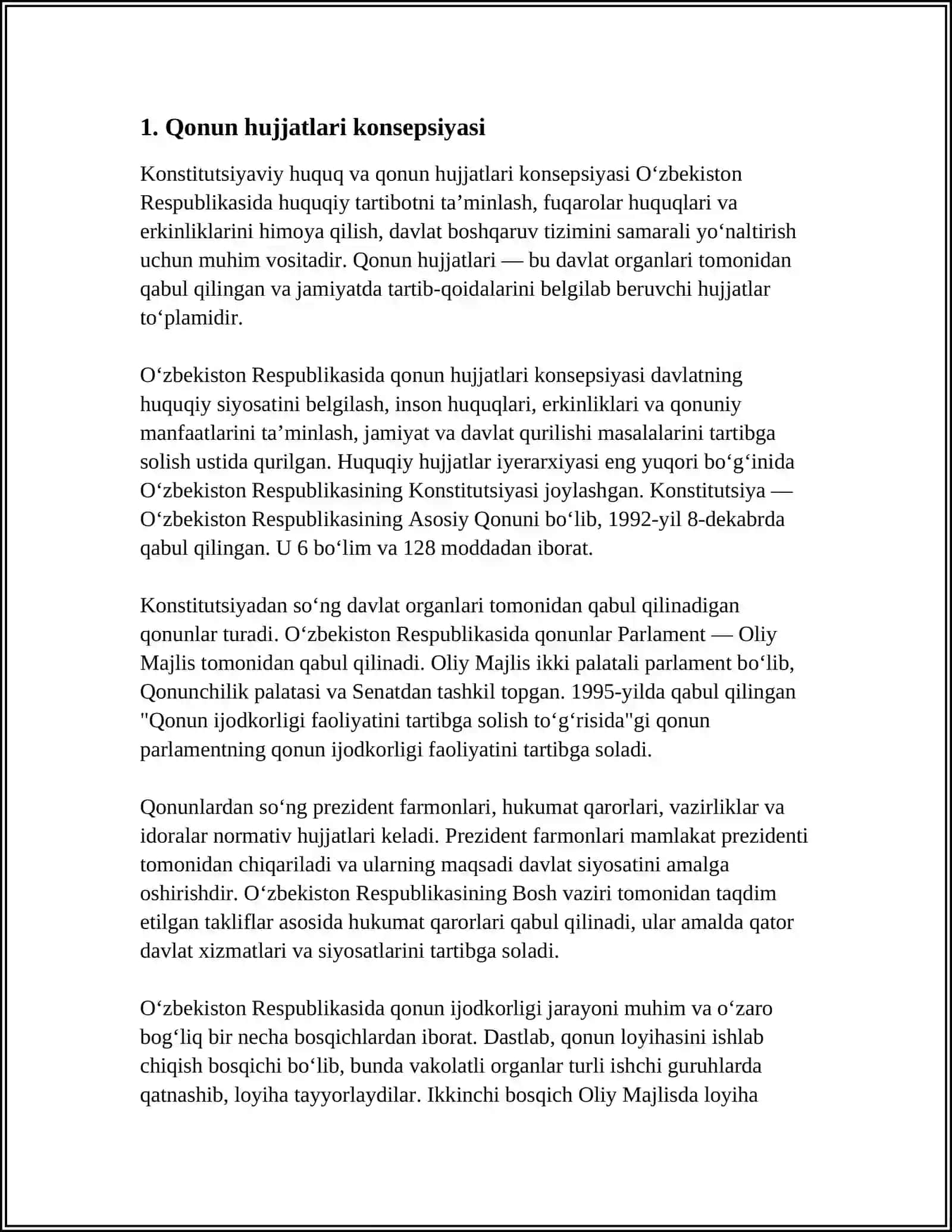 AKT SOHASIDAGI QONUN HUJJATLARI TAHLILI 3