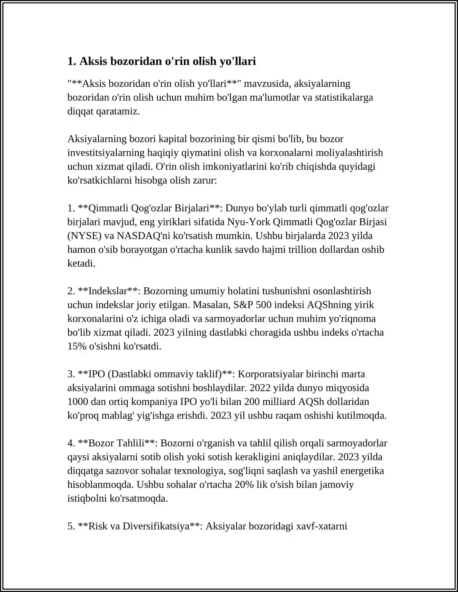 AKSIS MARKALARI VA ULARNING JORIY ETILISHI 3