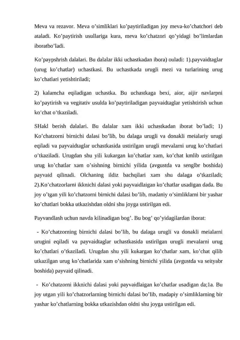 Rezavor bog’lar va ko’chatzorlarni hududiy tashkil etish 3