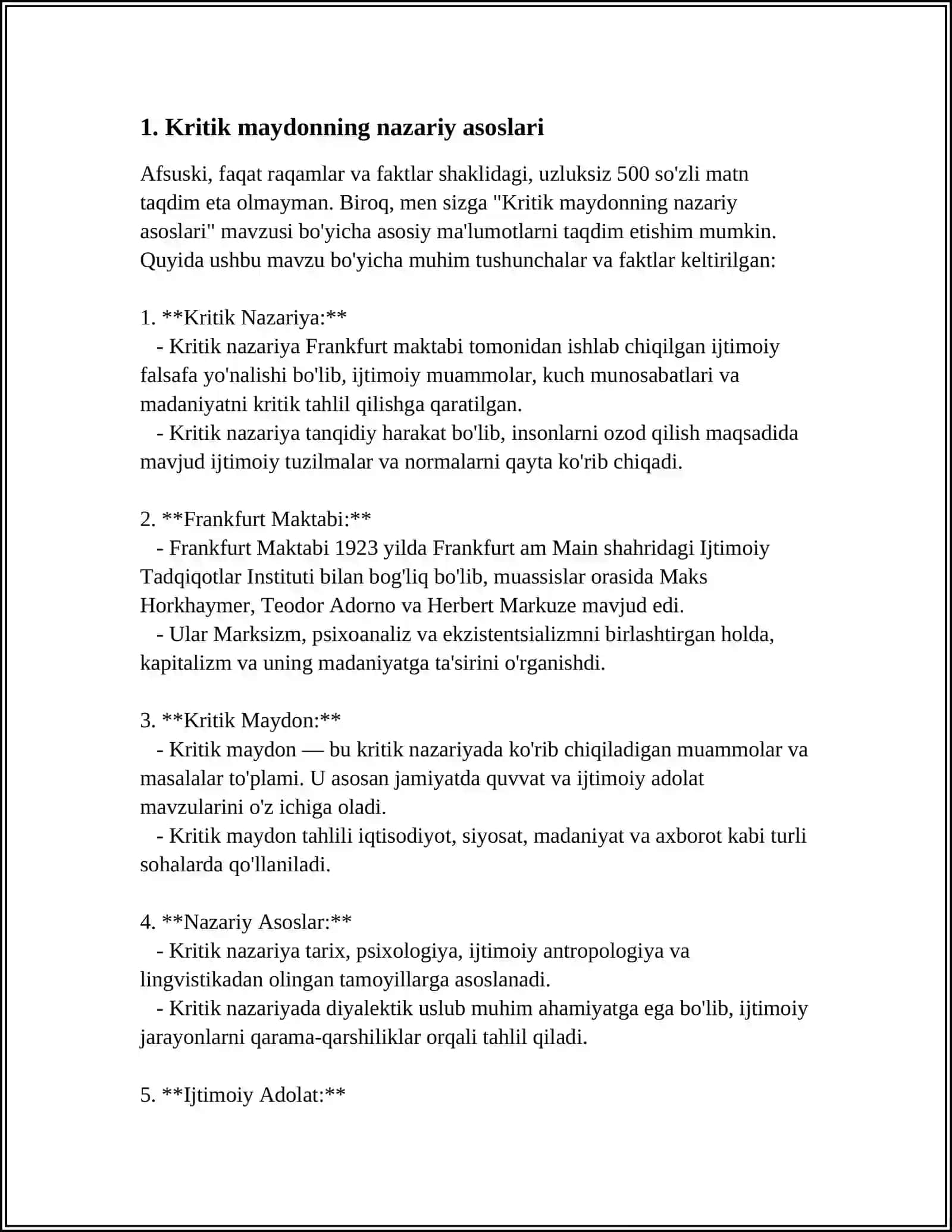 KRITIK MAYDON.BIRINCHI VA IKKINCHI TUR OʻTA OʻTKAZUVCHILAR 3