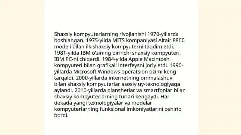 Shaxsiy kompyuterning axboriy-mantiqiy asoslari 3
