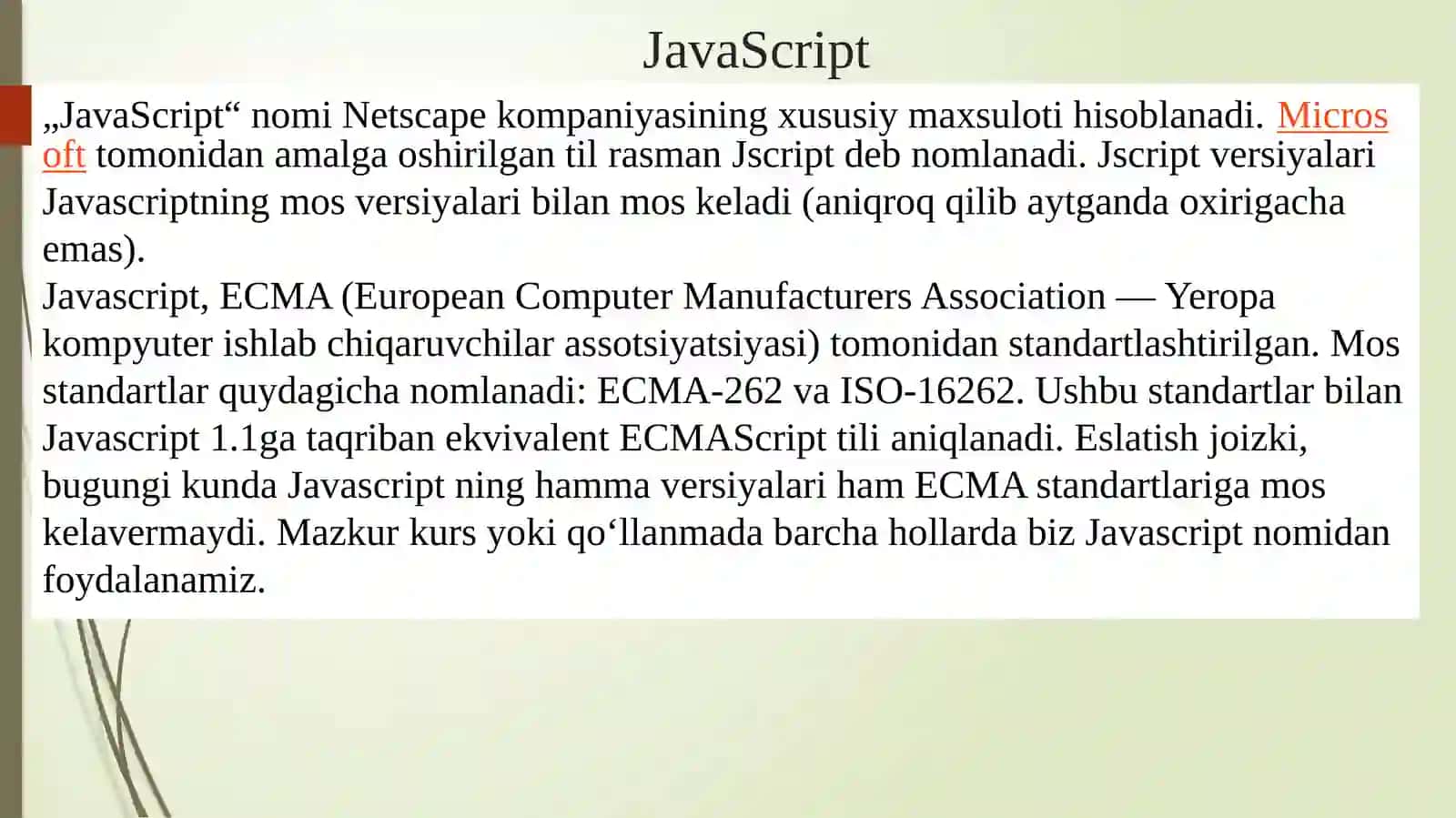 JavaScript 3
