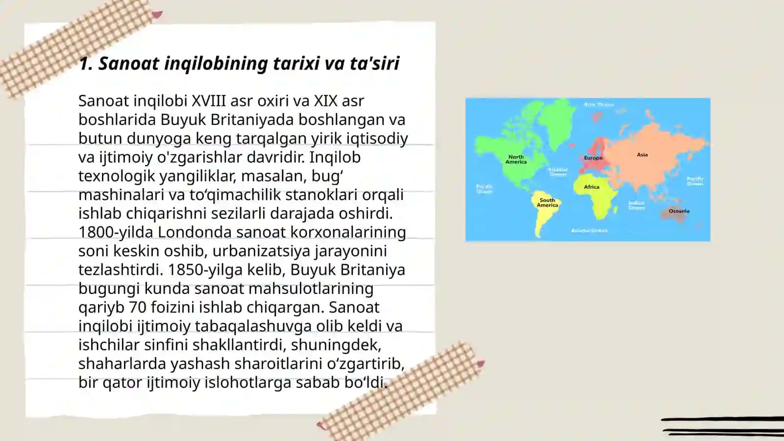 Gʻarbiy Yevropa va Shimoliy Amerika mamlakatlari rivojlanishining asosiy yoʻnalishlari 3