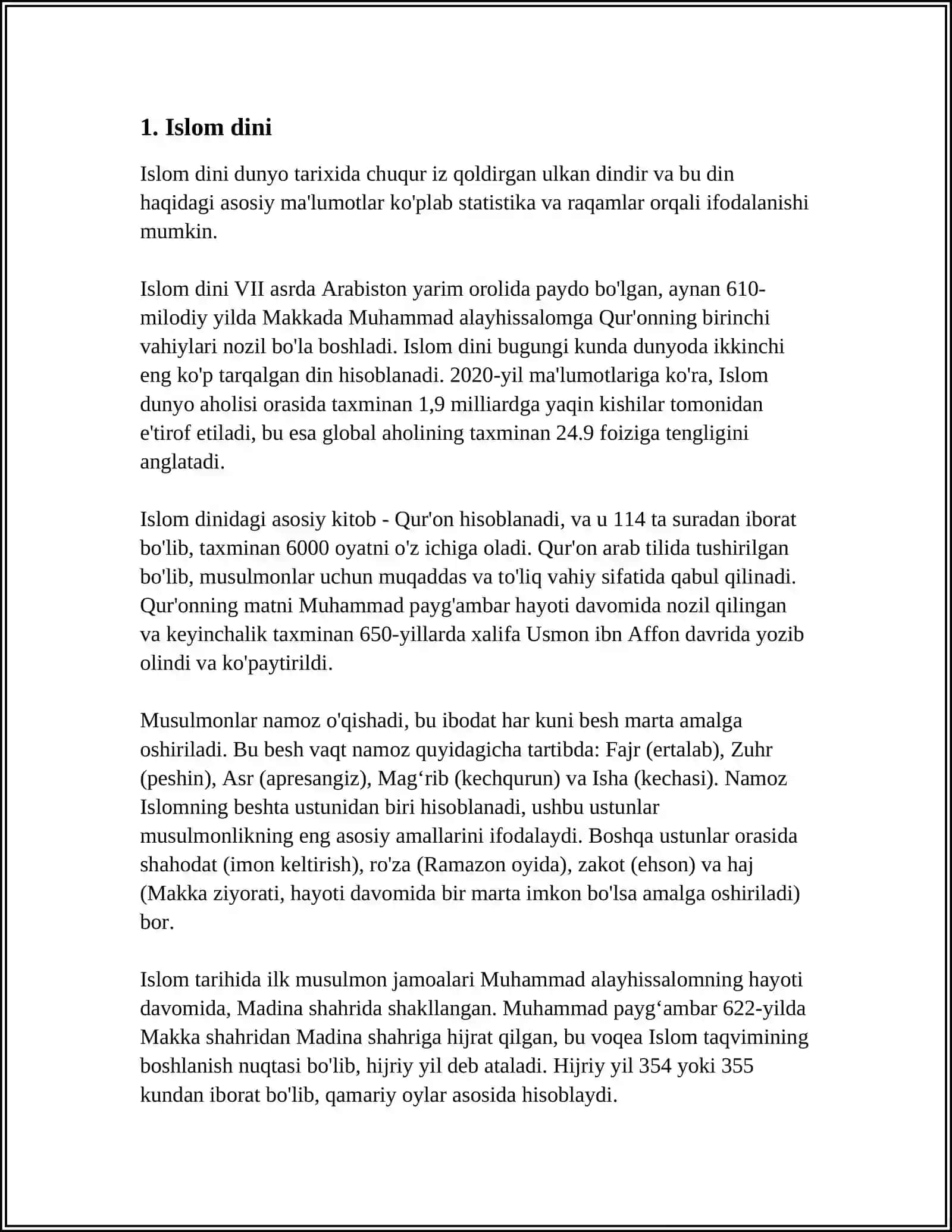 O‘ZBEKISTONDA FAOLIYAT YURITUVCHI DINIY KONFESSIYALAR 3