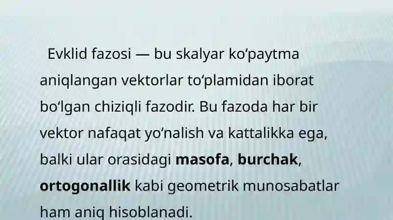Matematika yunalishi 3