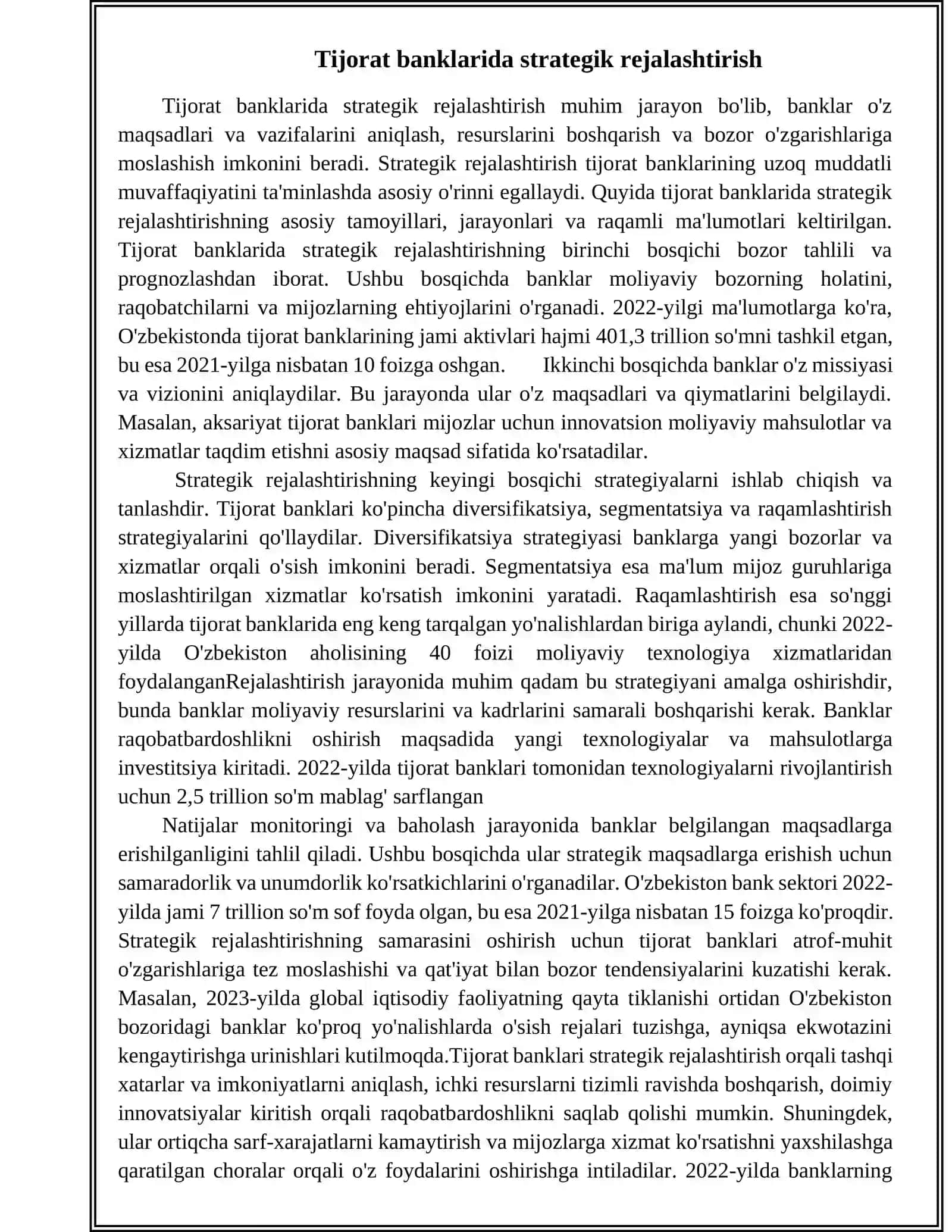 TIJORAT BANKIDA KORPORATIV BOSHQARUV 3
