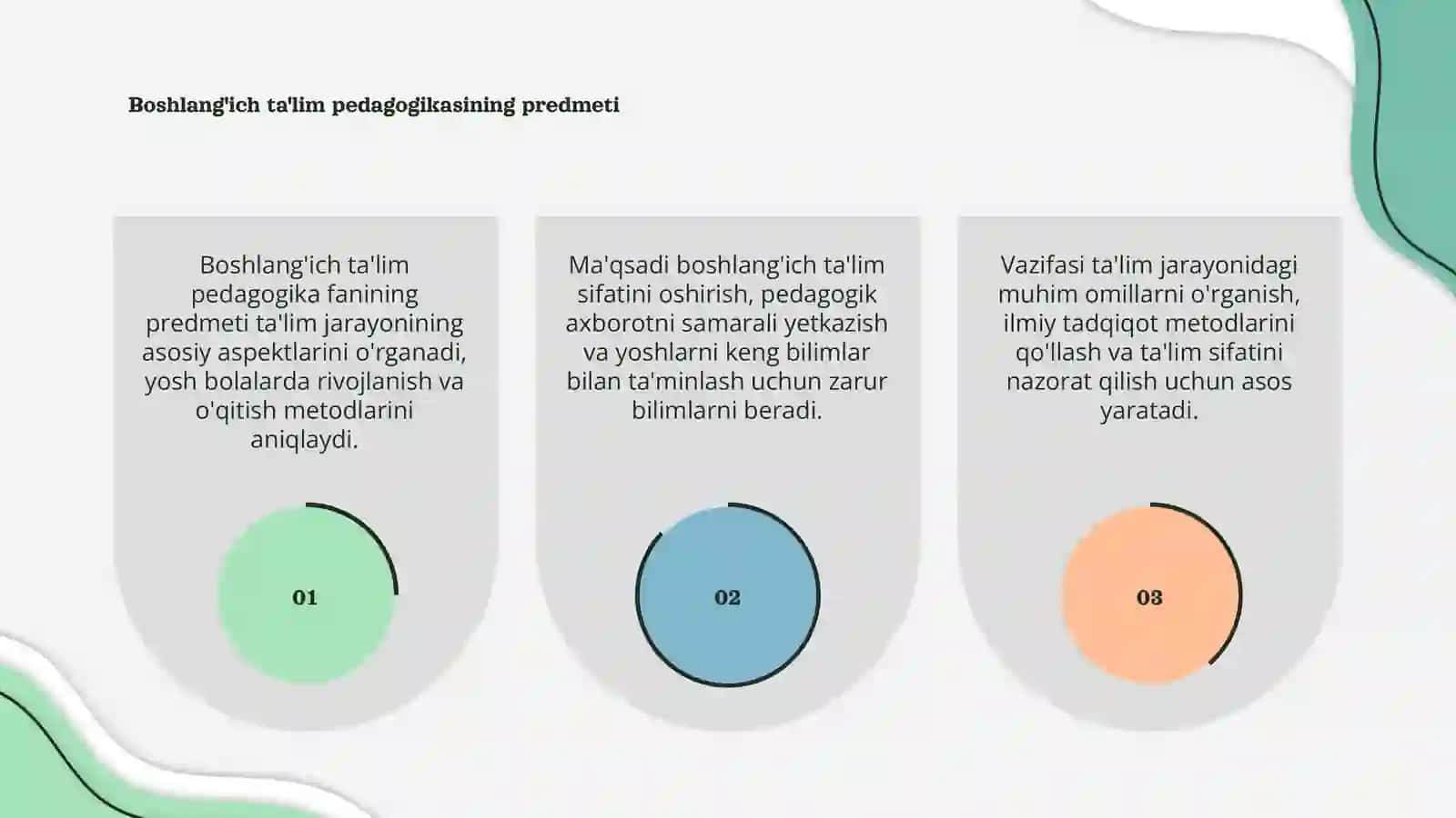 Boshlang'ich ta'lim pedagogikasi 3
