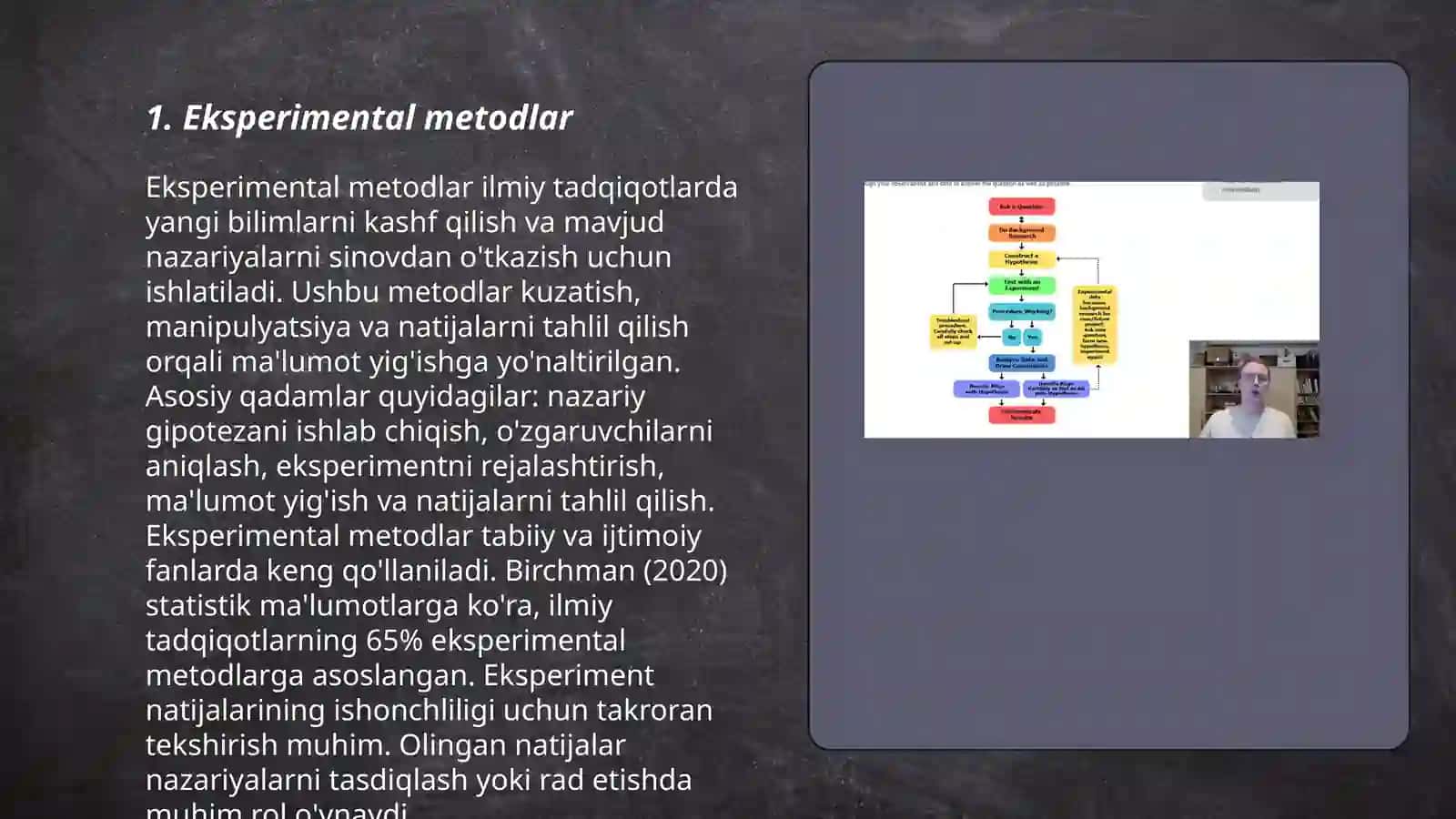 Yosh va pedogogik psixologiya fanining tadqiqot metodlari 3