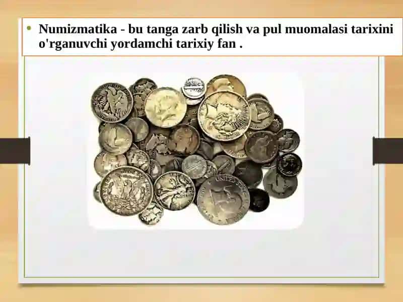 Numizmatika fanining fansifatida shakllanishi va maqsadlari 3