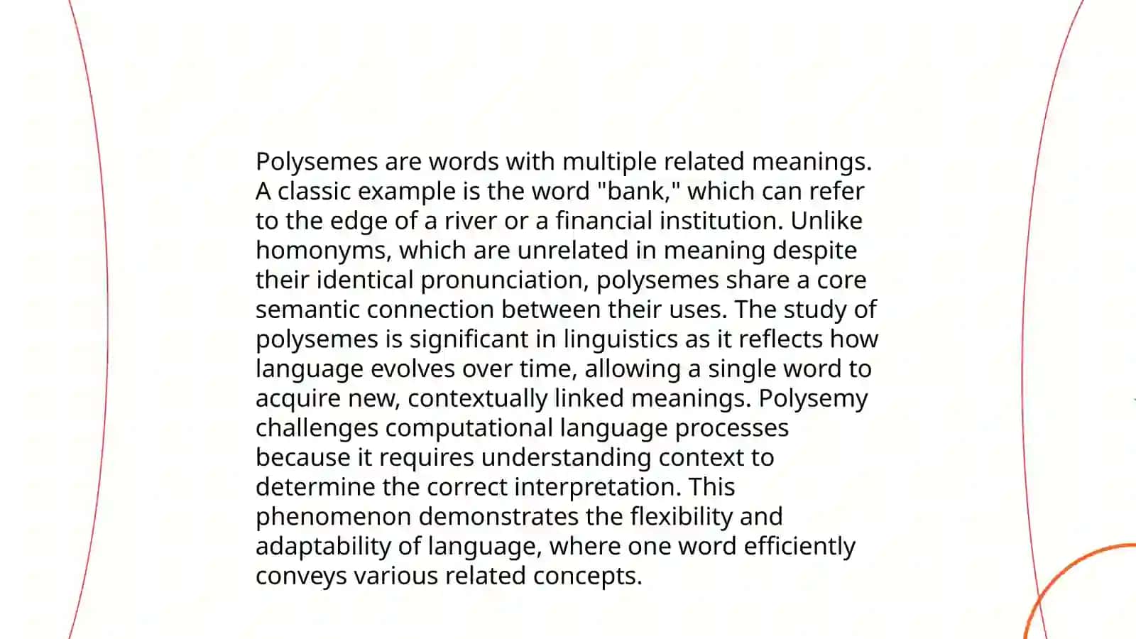 Polysemes 3