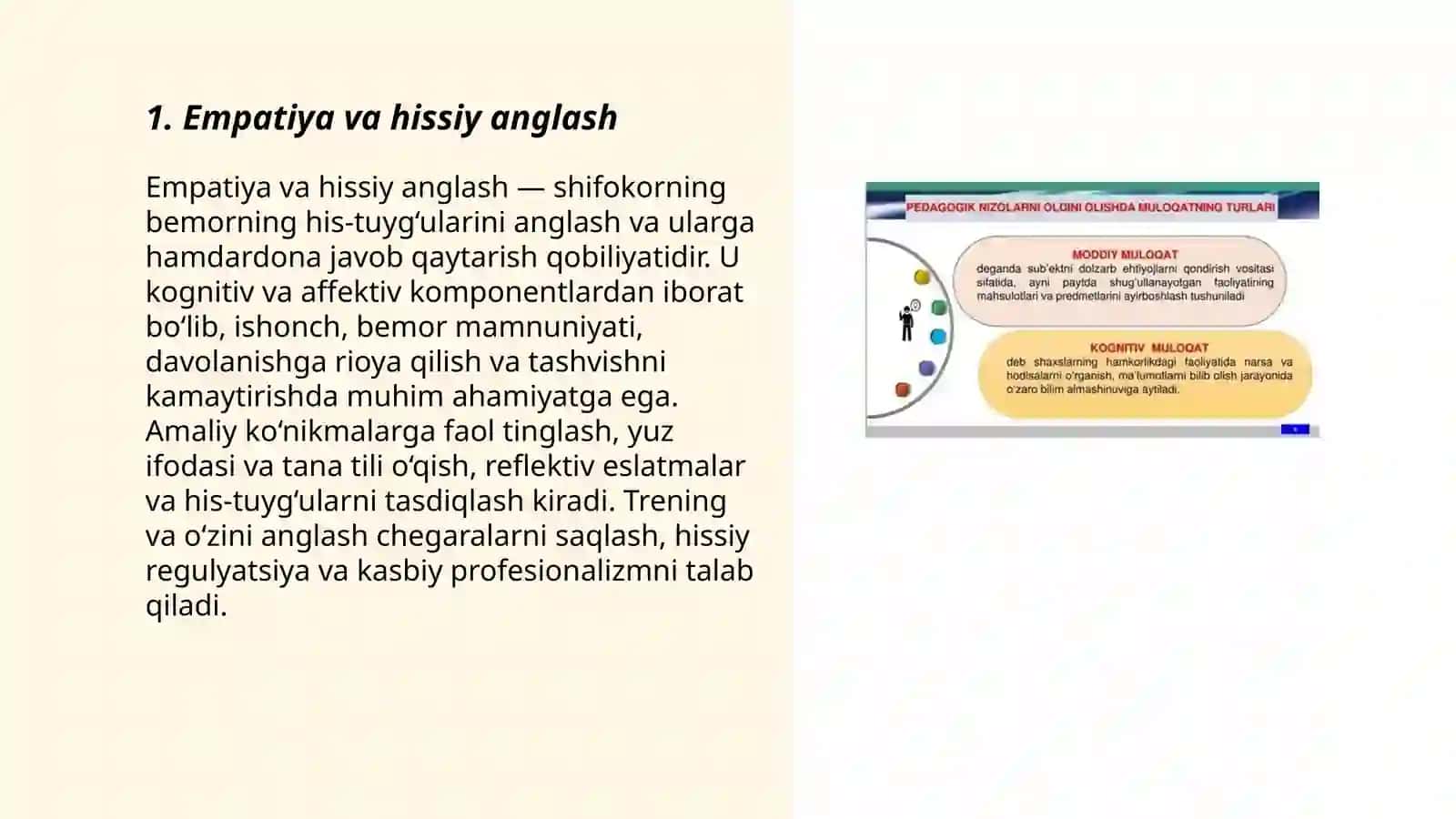 Muloqat shifokor va bemor muloqatining psixologik xususiyatlari 3