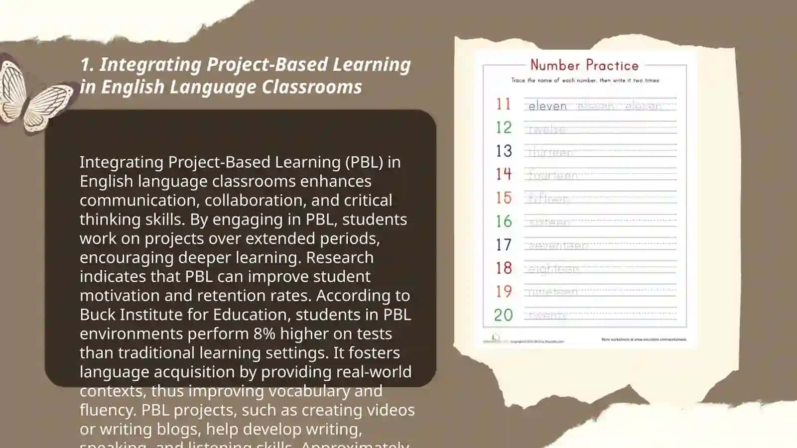 Project and problem- based approaches to English language teaching and assessment 3