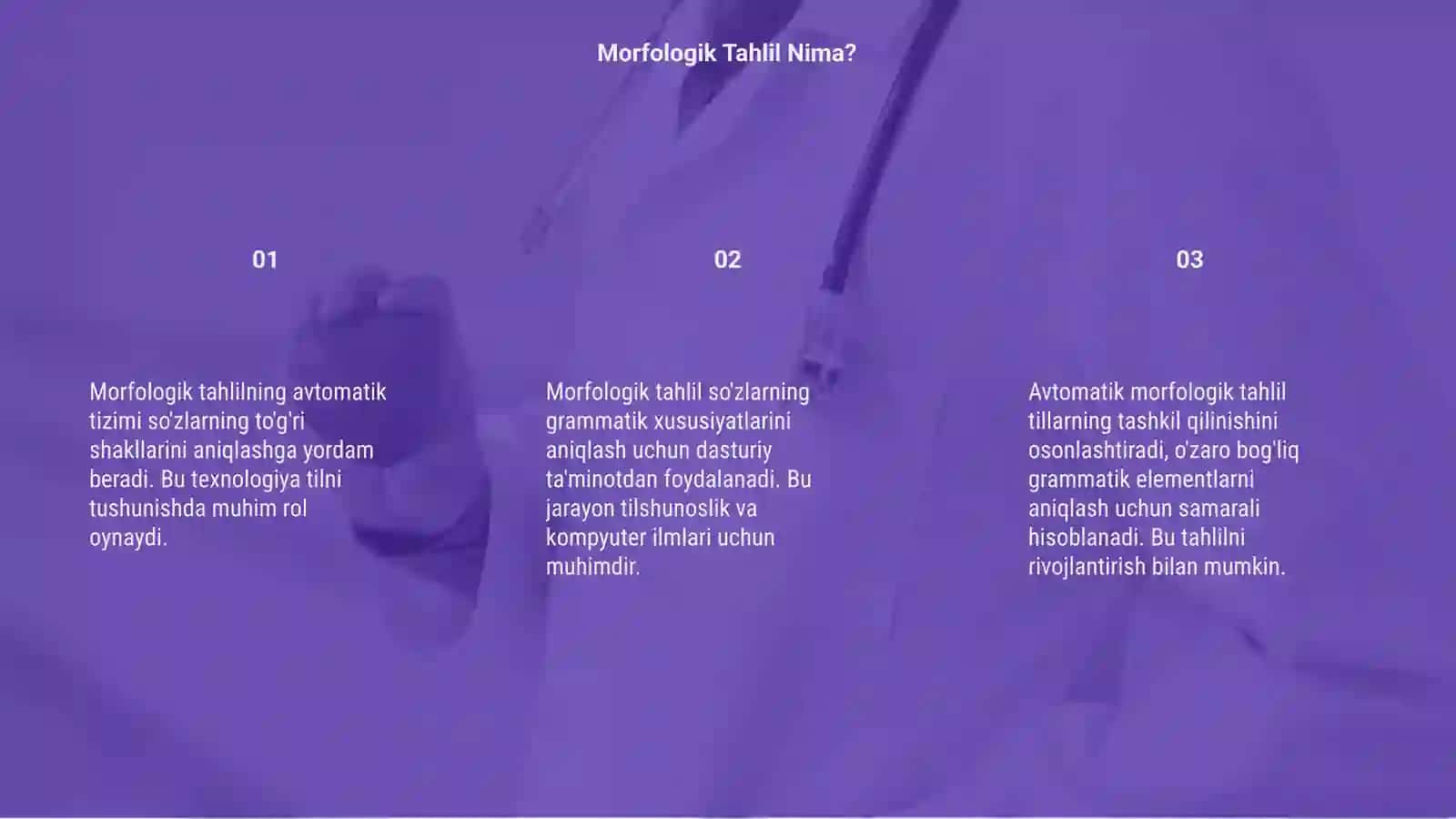 Morfologik tahlilning avtomatik tizimi 3