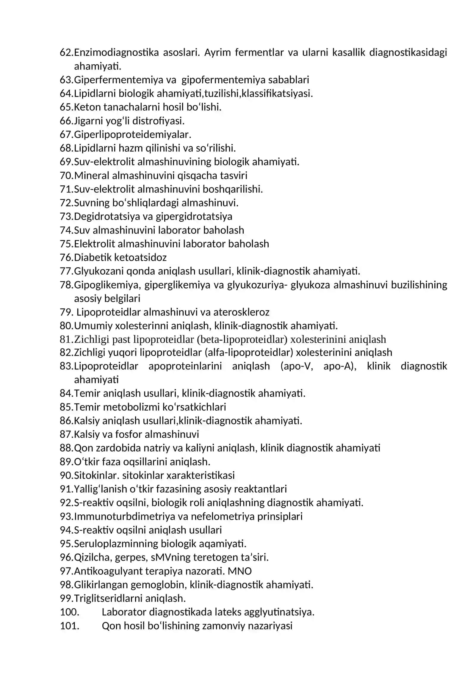 Кдл oliy toifa savollar 3