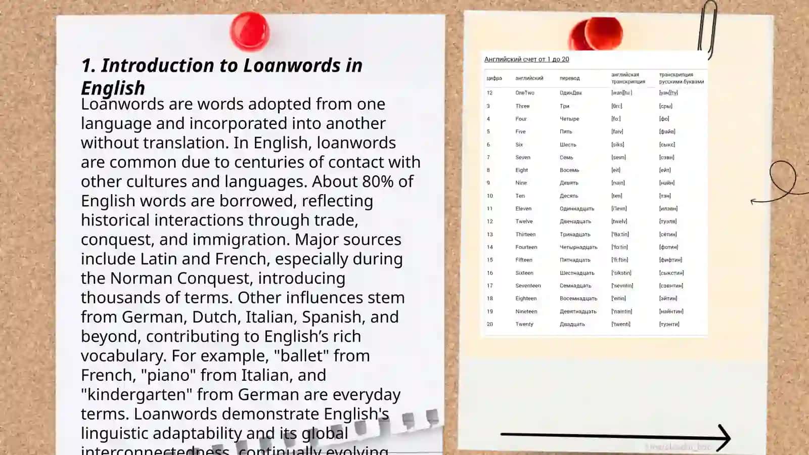 Analysis of borrowings from non-European languages in modern English 3