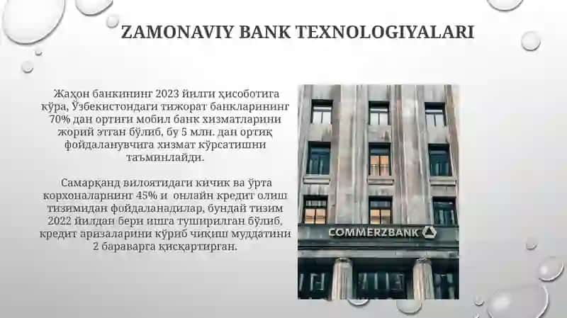 Tijorat banklari, ularning faoliyati asoslari va funksyalari 3