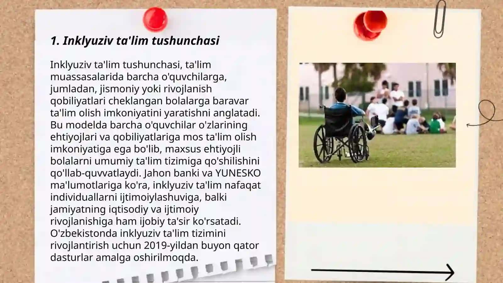 Inkulyuziv ta’lim kursining predmeti,maqsadi va vazifalari 3
