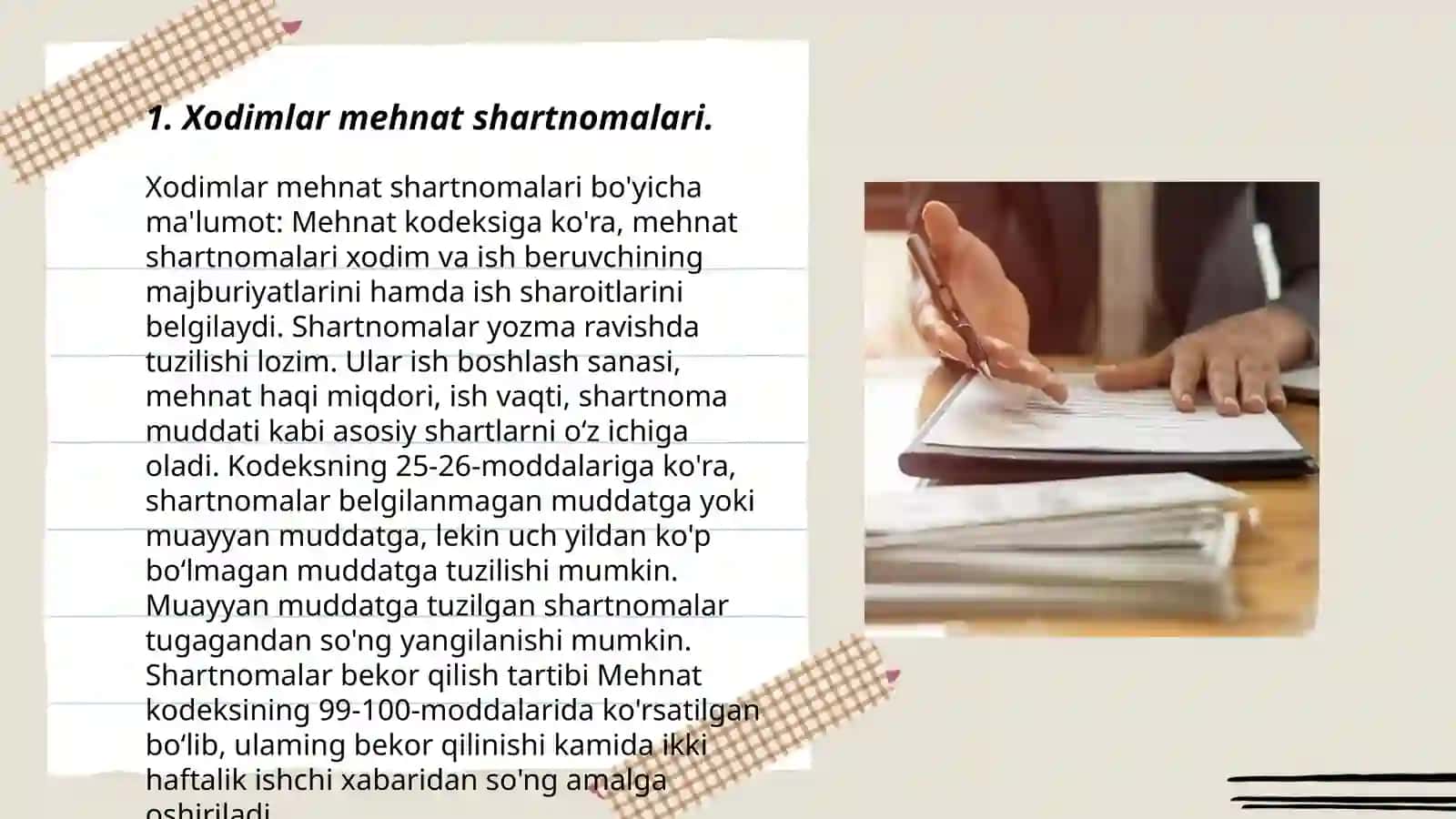 Xodimlar mehnat shartnomalari 3