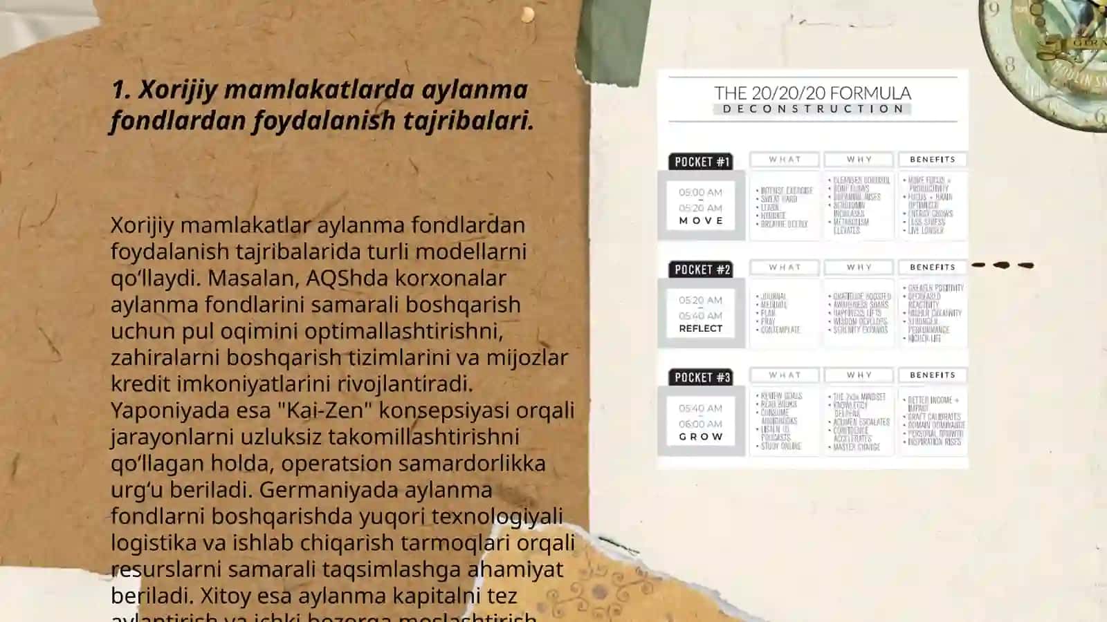 Aylanma fondlardan foydalanish va samaradorligini oshirishda xorij tajribasi 3