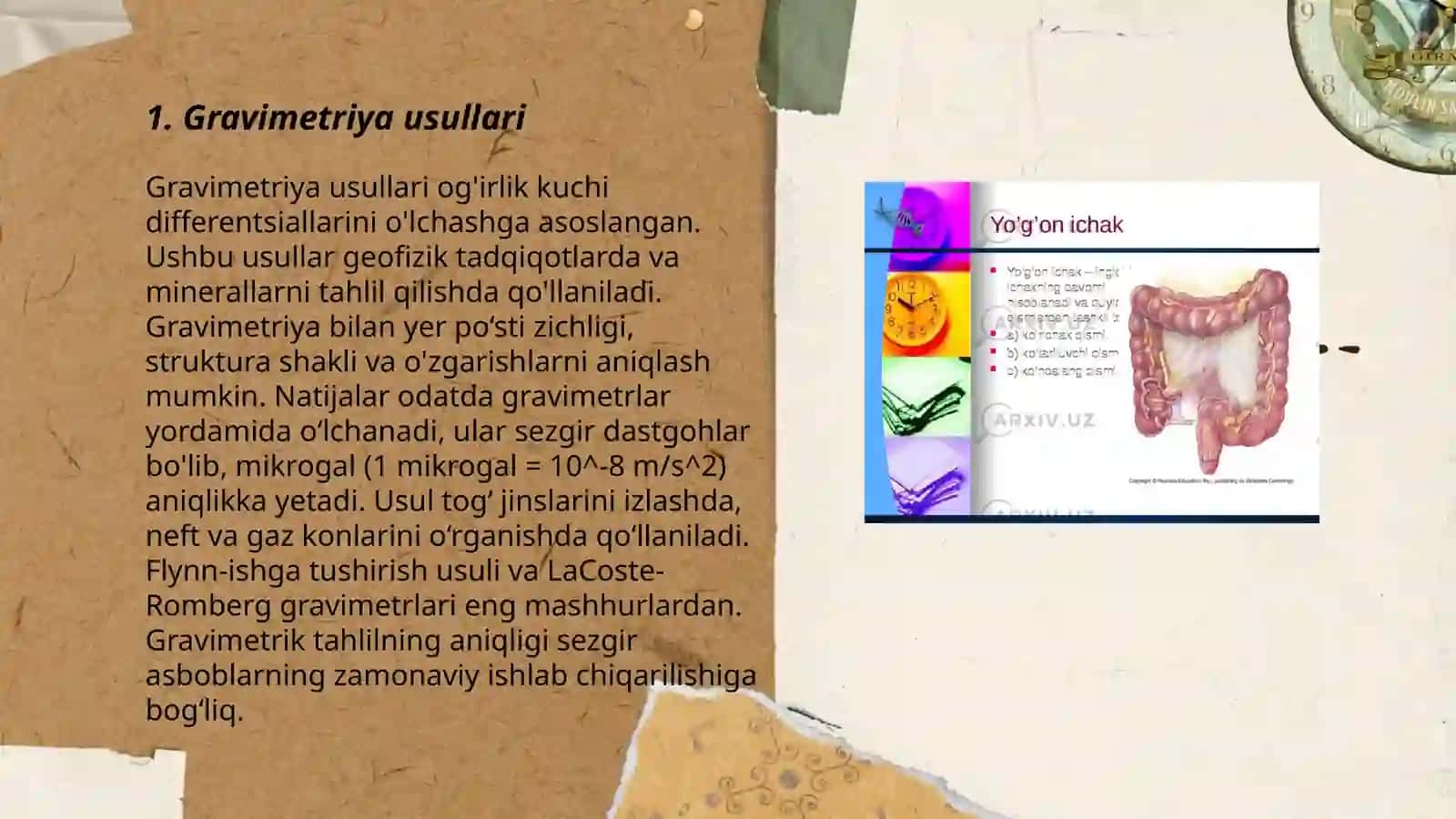 Gravimetriya va Yerning chuqurlik tuzilishi 3