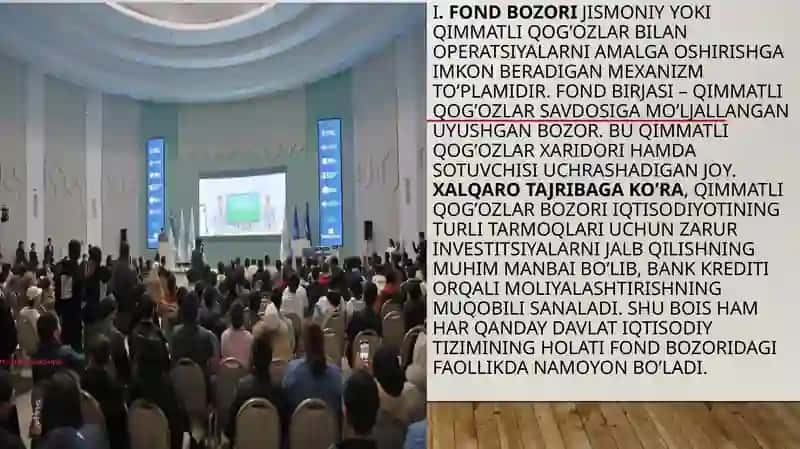 Moliyaviy bozorda amalga oshiriladigan bitim va operatsiyalar 3