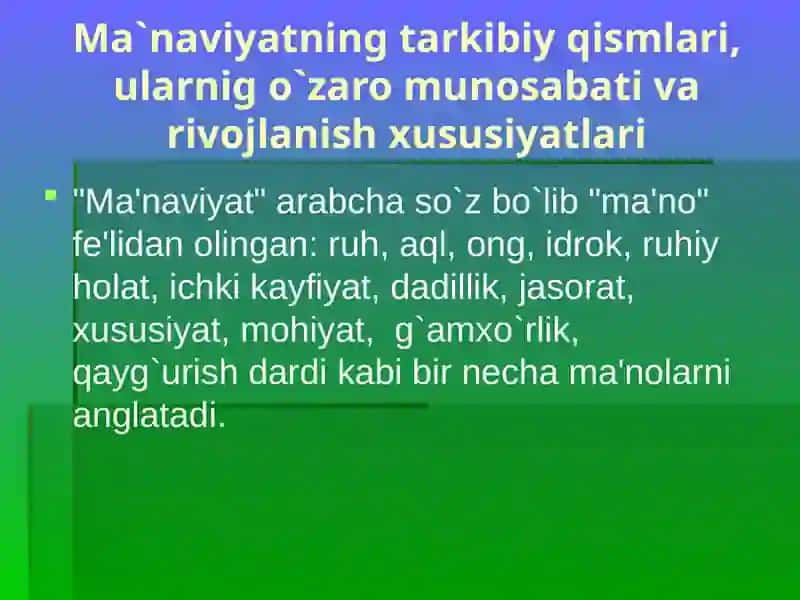 Medialarning qadriyatlarga tayanishivaularning tarbiyaviy axamiyati 3