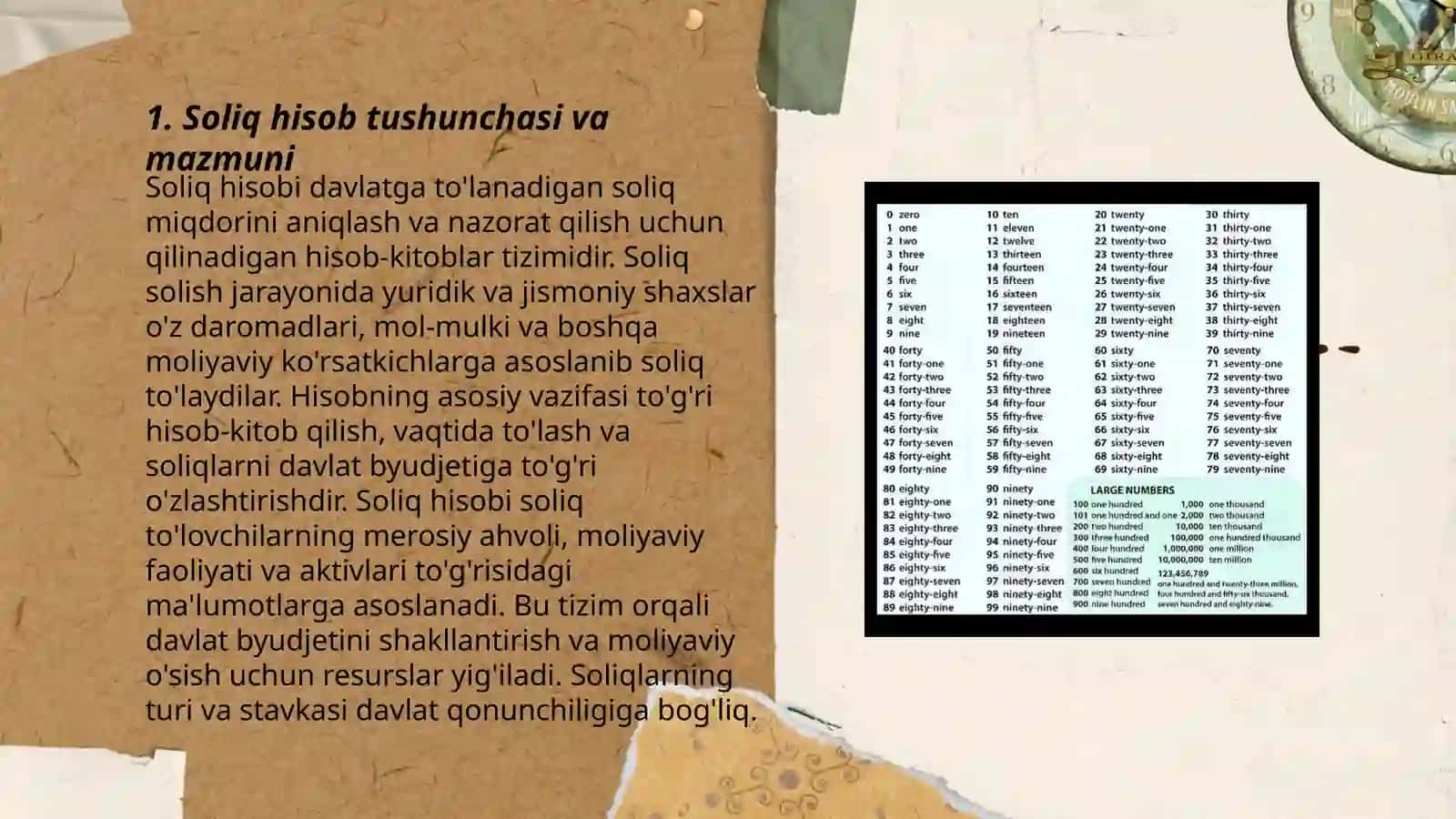 Soliq hisob tushunchasi 3