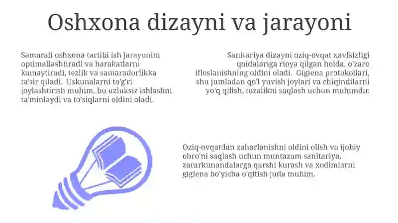 Gigiyena qoidalari va oziq-ovqat xavfsizligi 3
