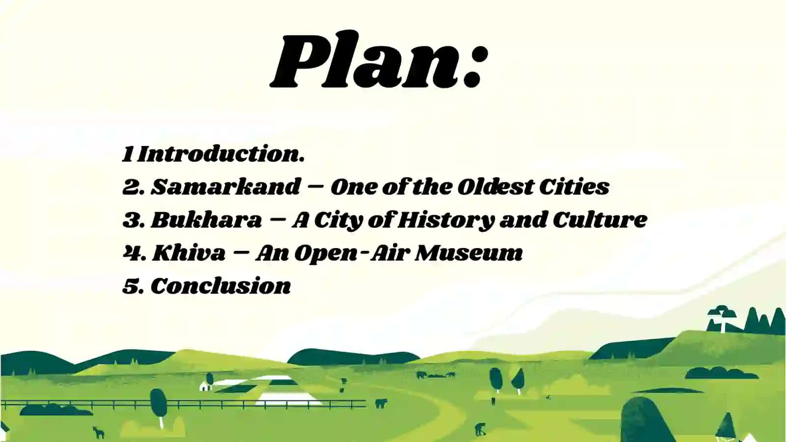Ancient cities of Uzbekistan 3