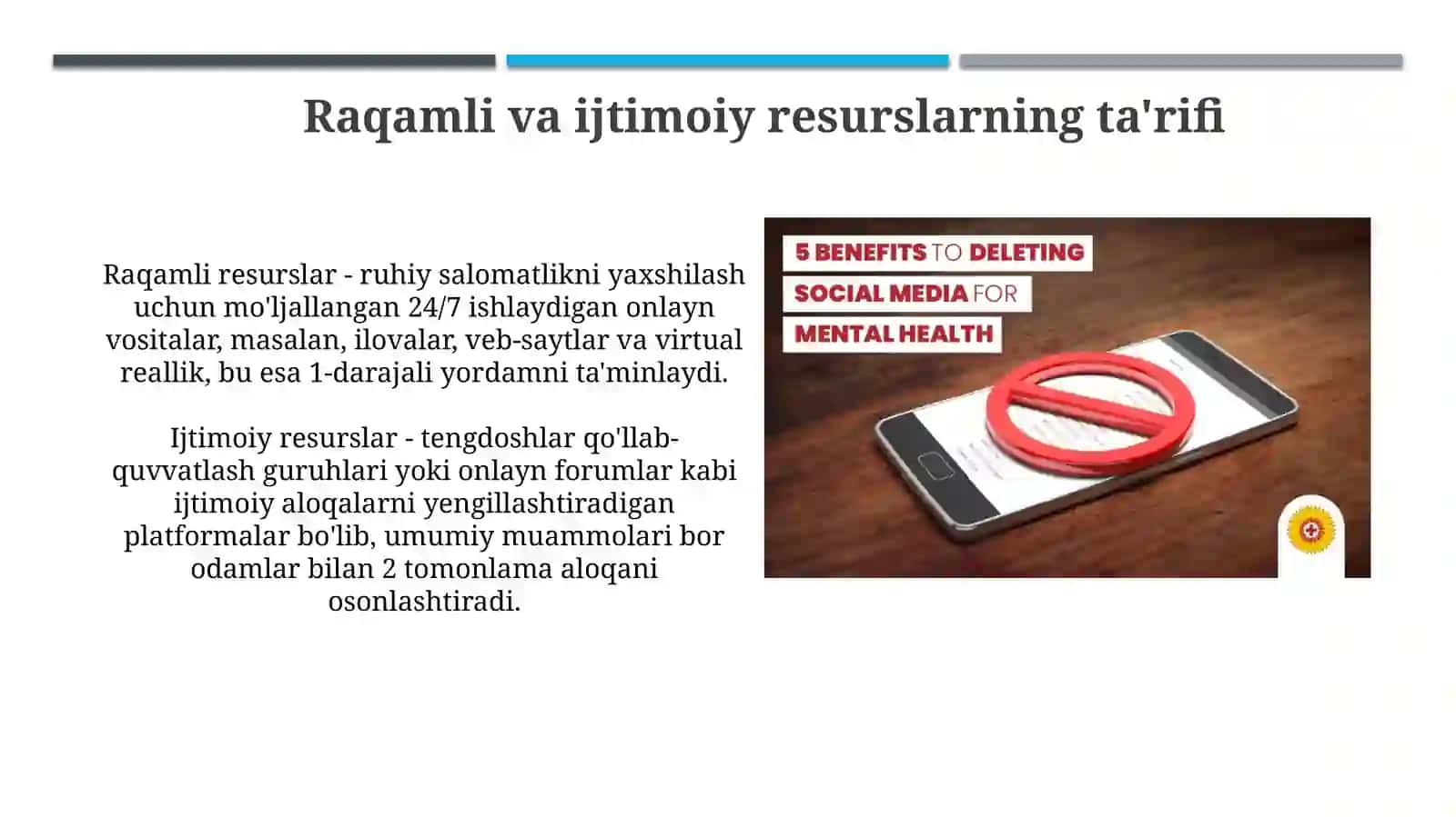 Raqamli va ijtimoiy resurslar orqali ruhiy salomatlikni tiklash 3