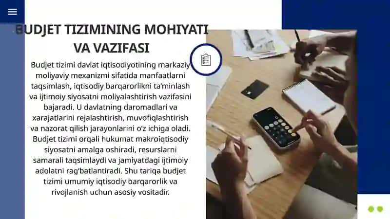 Budjet tizimi budjet g’azna ijrosining meyoriy huquqiy asoslari 3