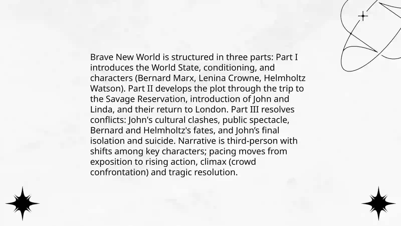The Brave New World novel 3