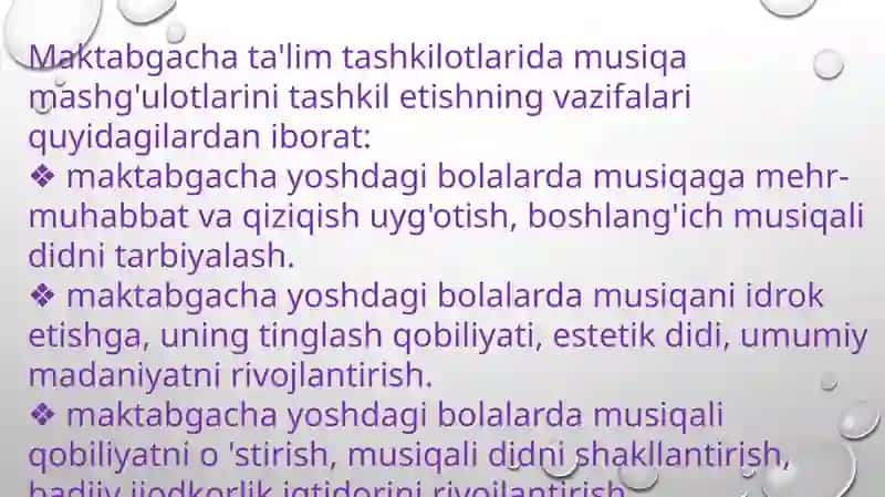 Bolalarning musiqliy ta'limi 3