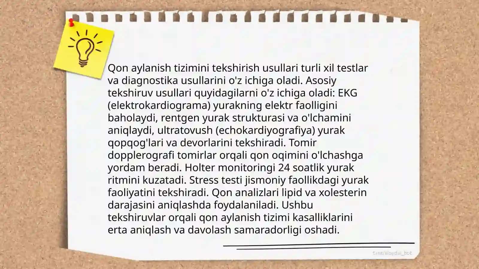 Qon aylanish tizimini tekshirish usullari 3