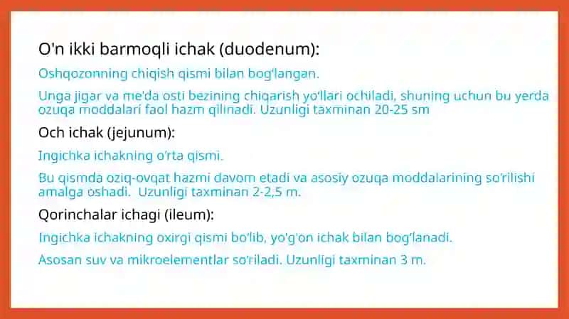 YOG'ON ICHAK VA INGICHKA ICHAK TEKSHIRISH USULLARI 3