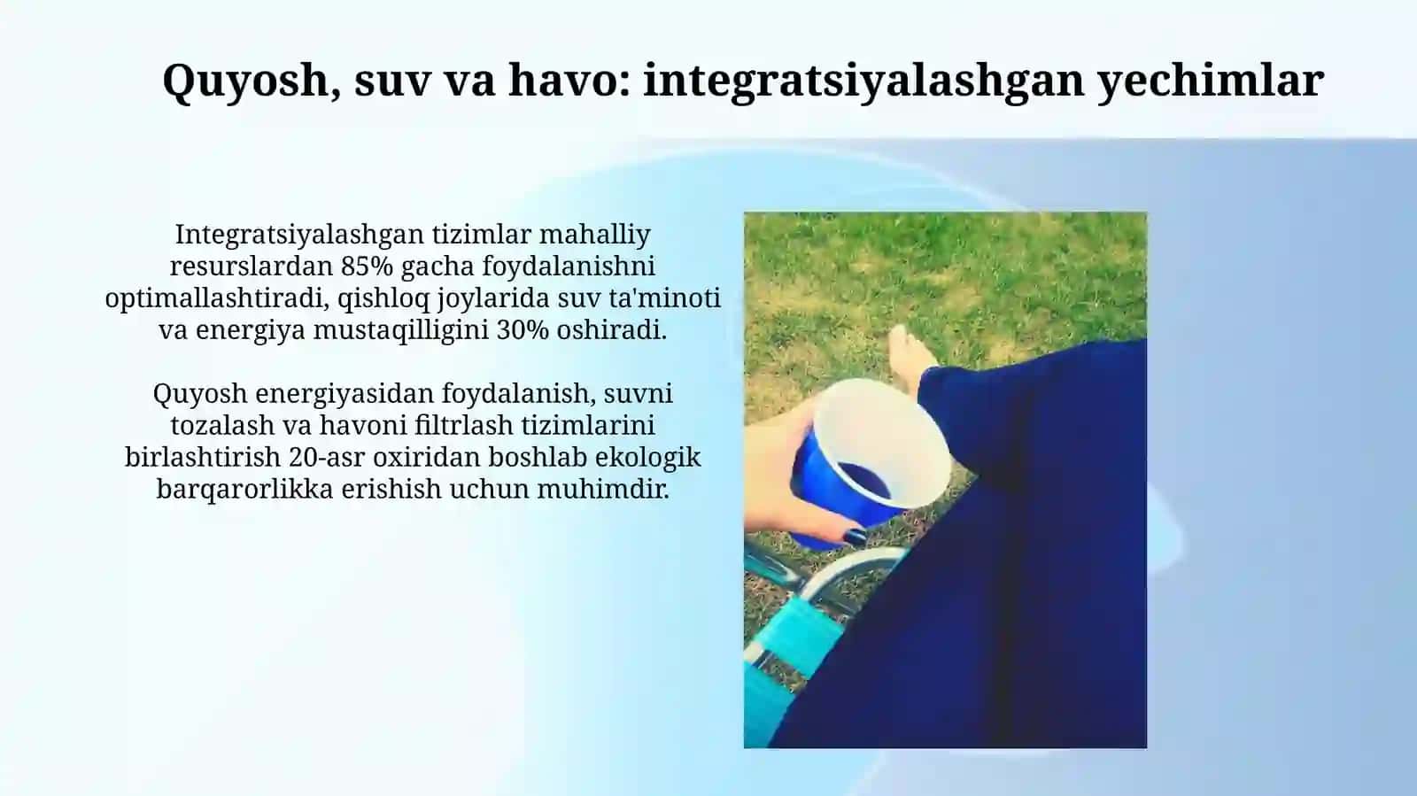 Quyosh suv havo bilan davolash 3
