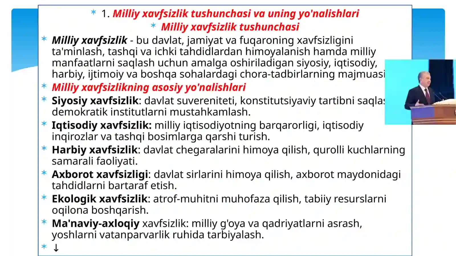 Milliy Xavfsizlik va Diplomatiya 3