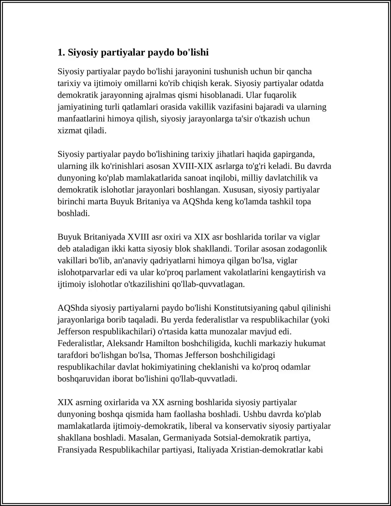 O'ZBEKISTONDA SIYOSIY PARTIYALAR TARIXI 3