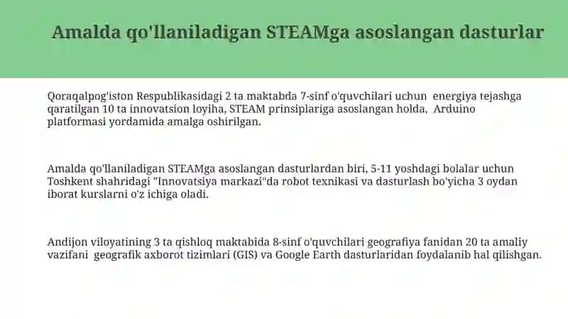 Bug'ning ta'lim texnologiyalari imkoniyatlari va cheklashlari 3
