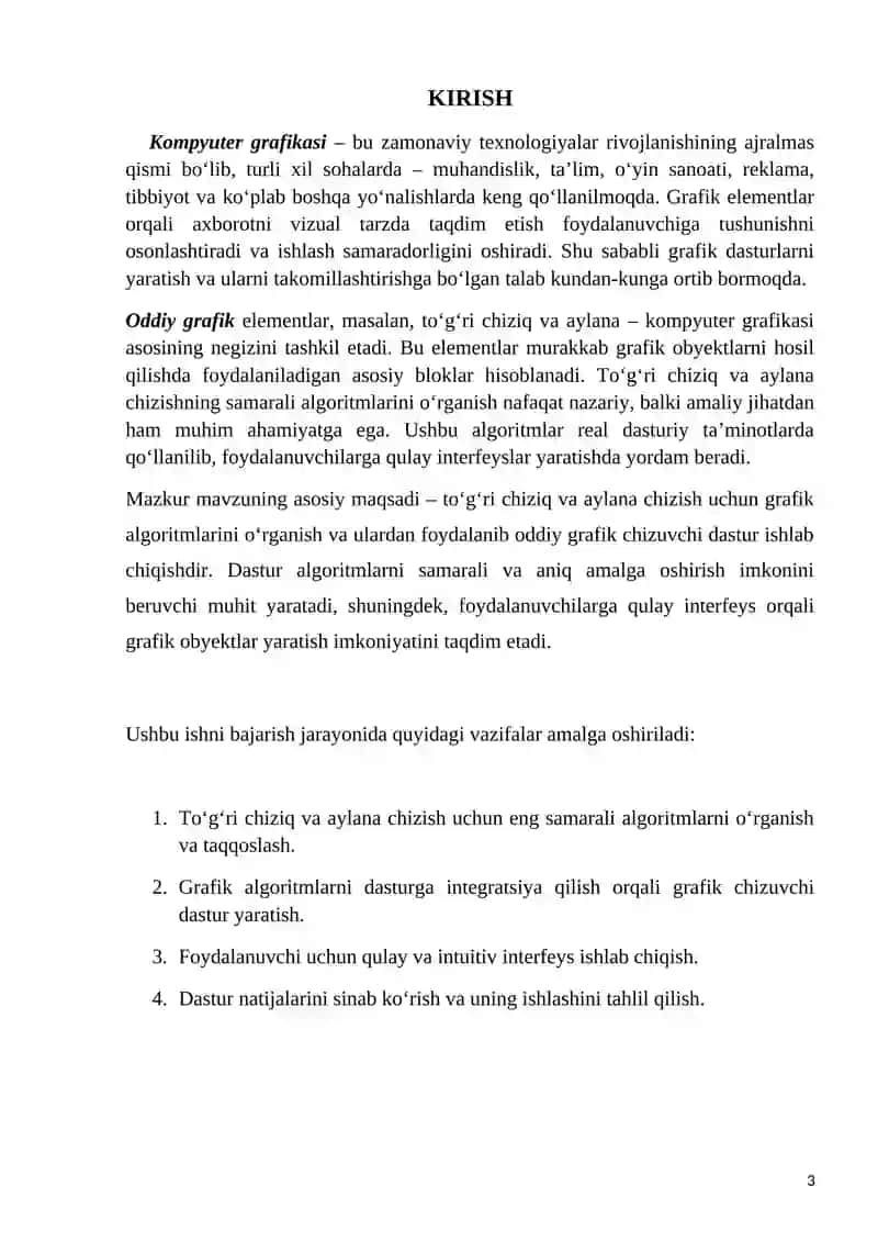 Oddiy grafik chizuvchi dastur 3