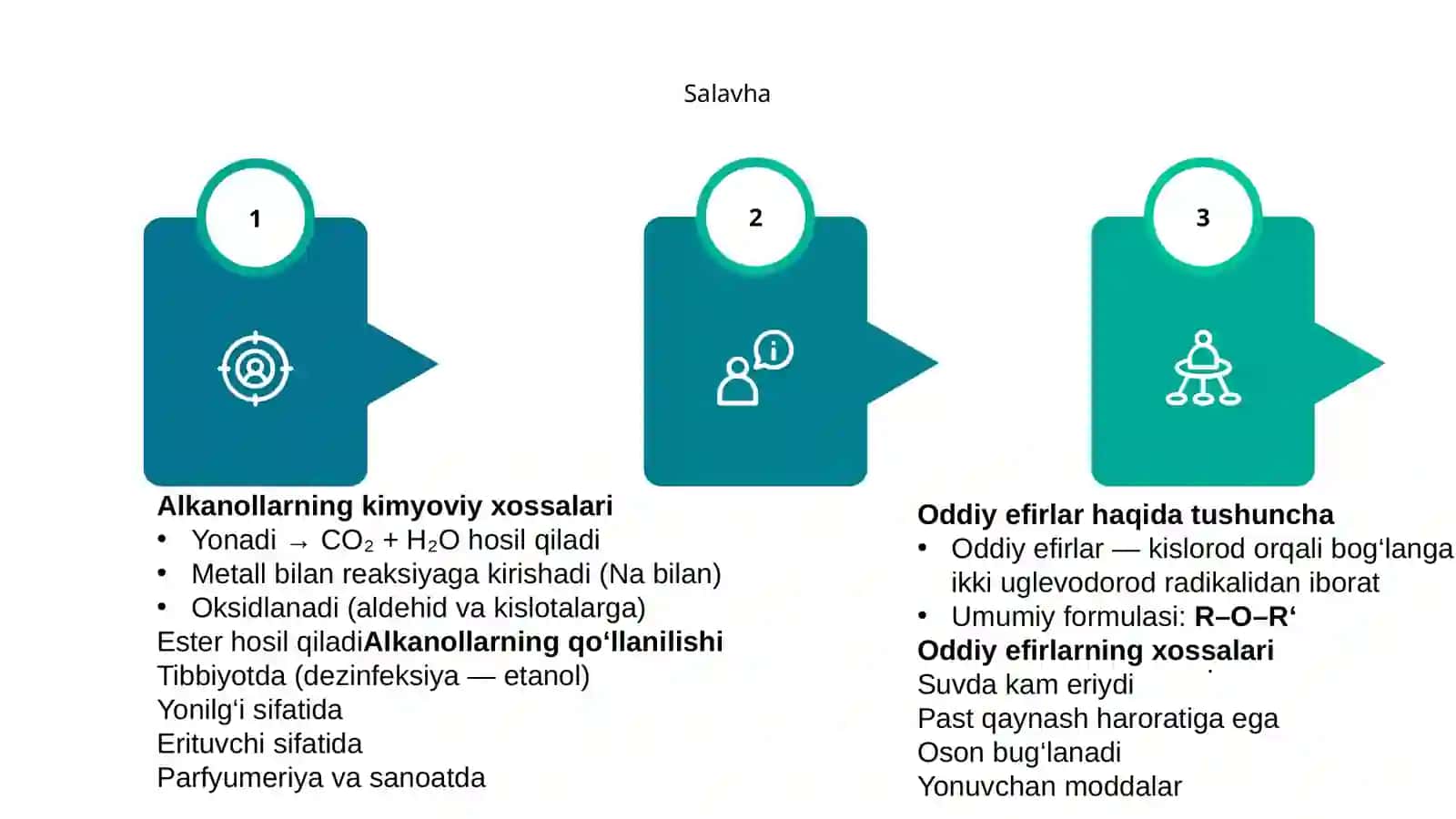 Alkanollar va oddiy efirlar 3