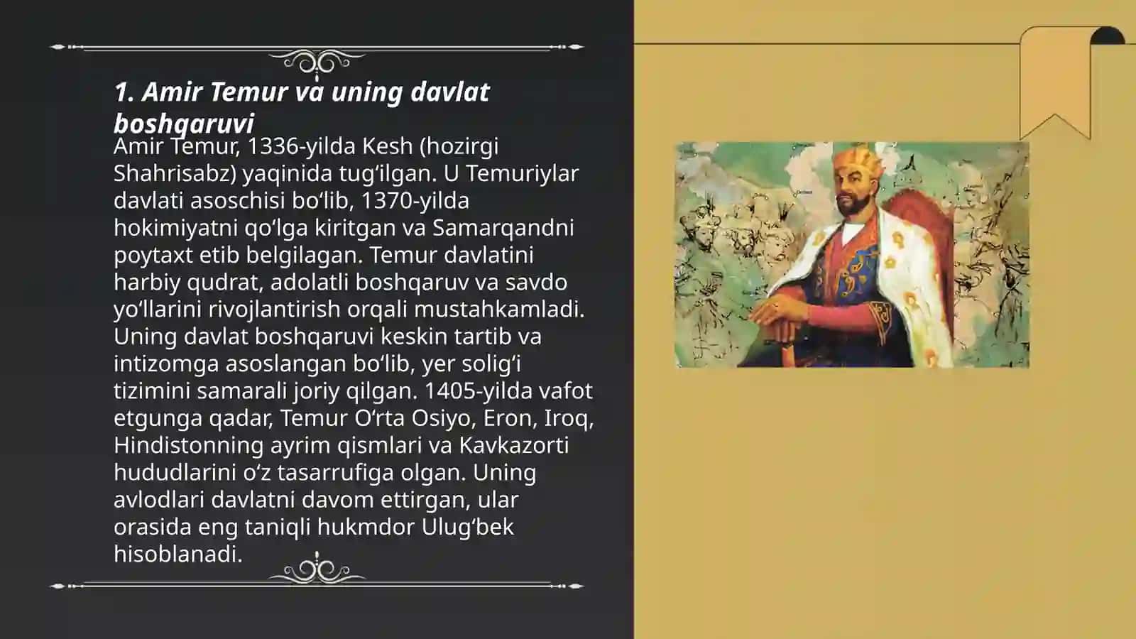 Amir Temur buyuk davlat arbobi 3