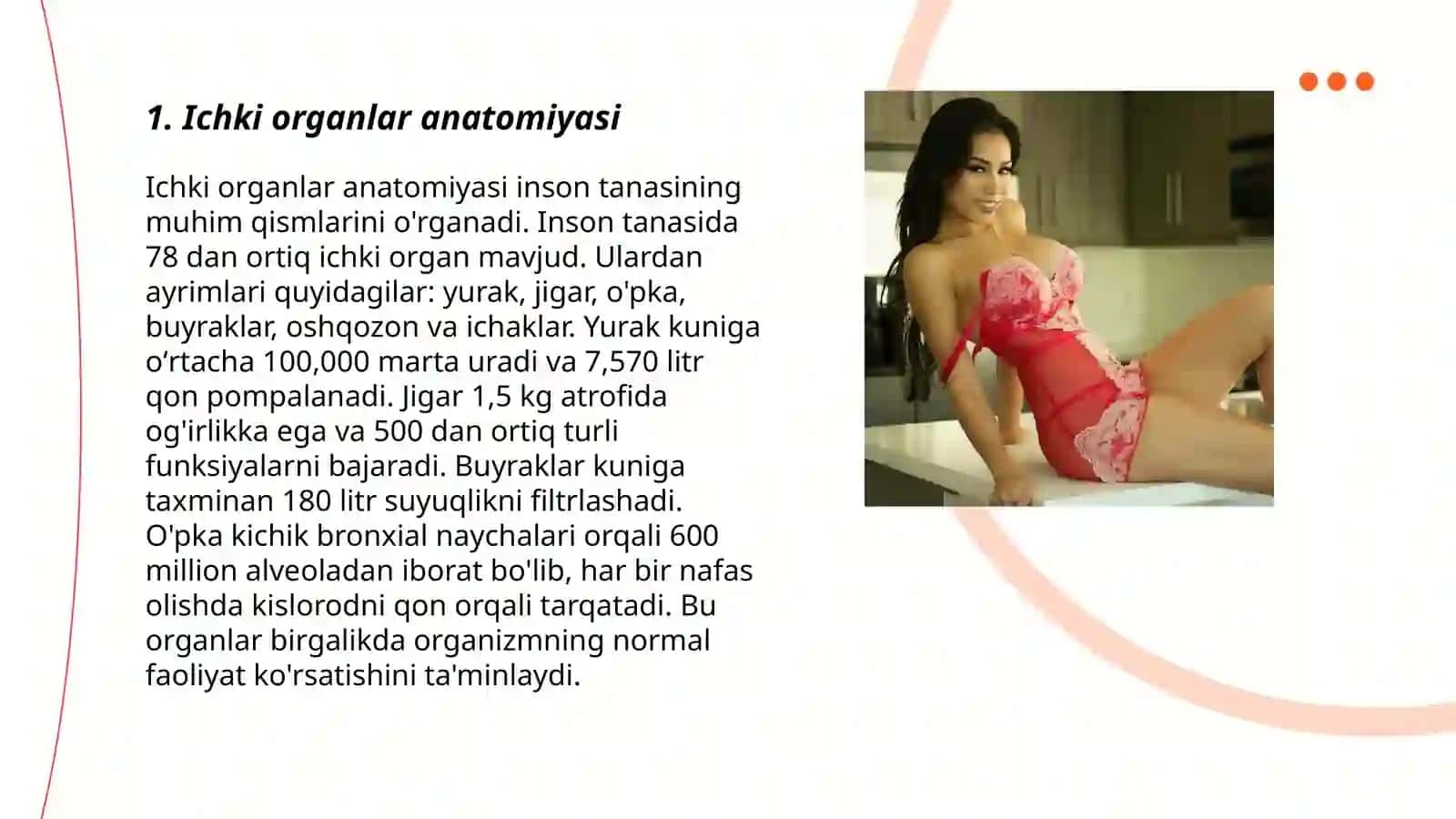 Ichki orginlar 3