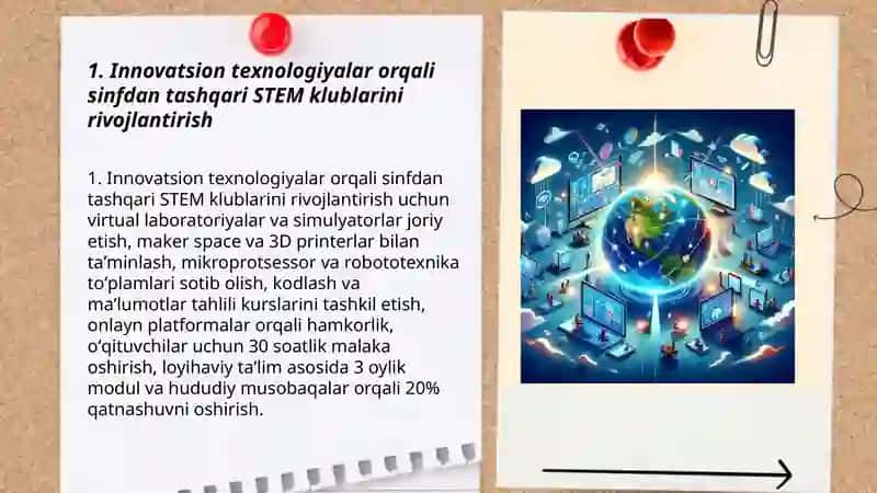Innovatsion texnologiyalar yordamida sinfdan tashqari ishlarni rivojlantirish 3
