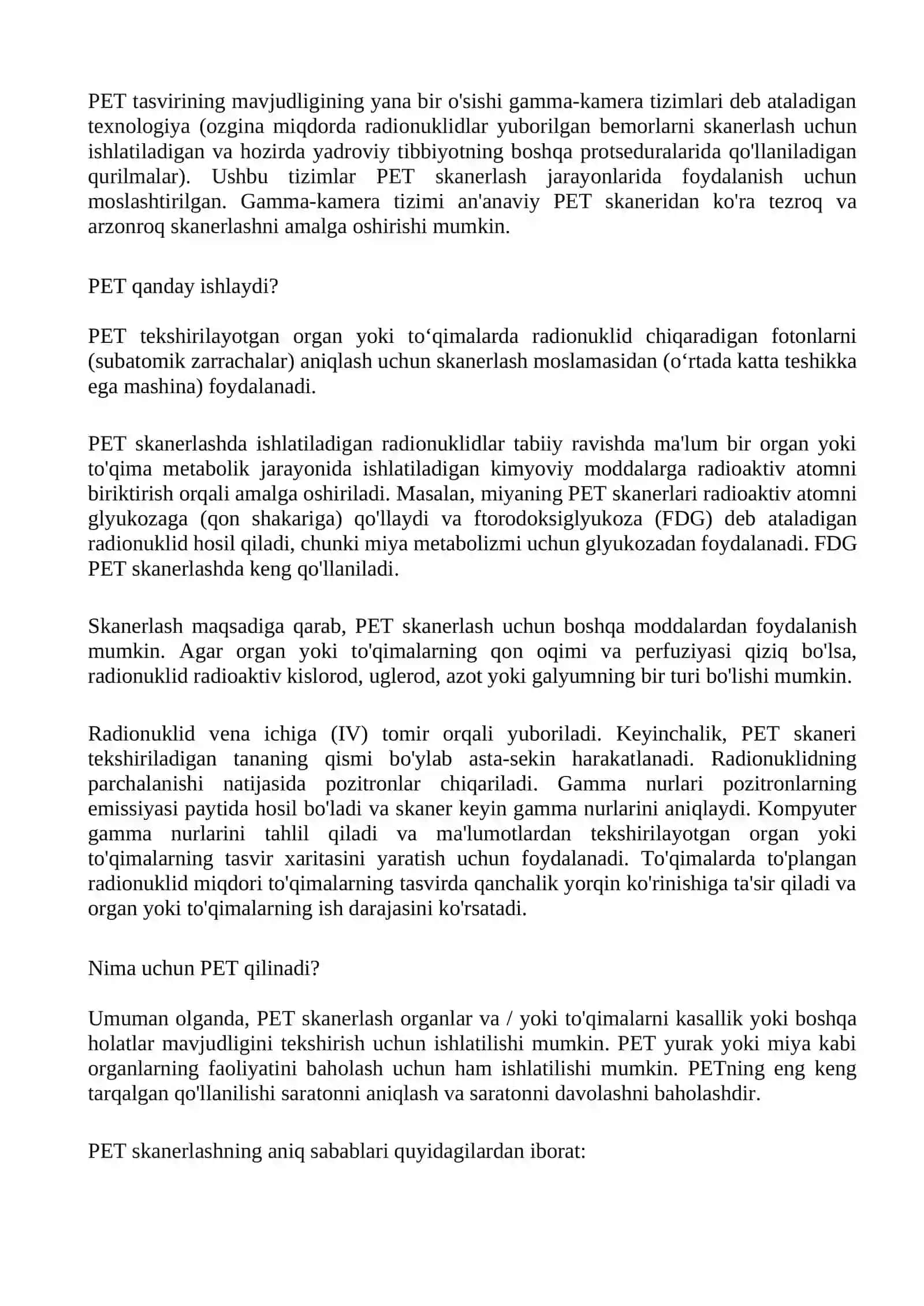 Pozitron emissiya tomografiyasi 3