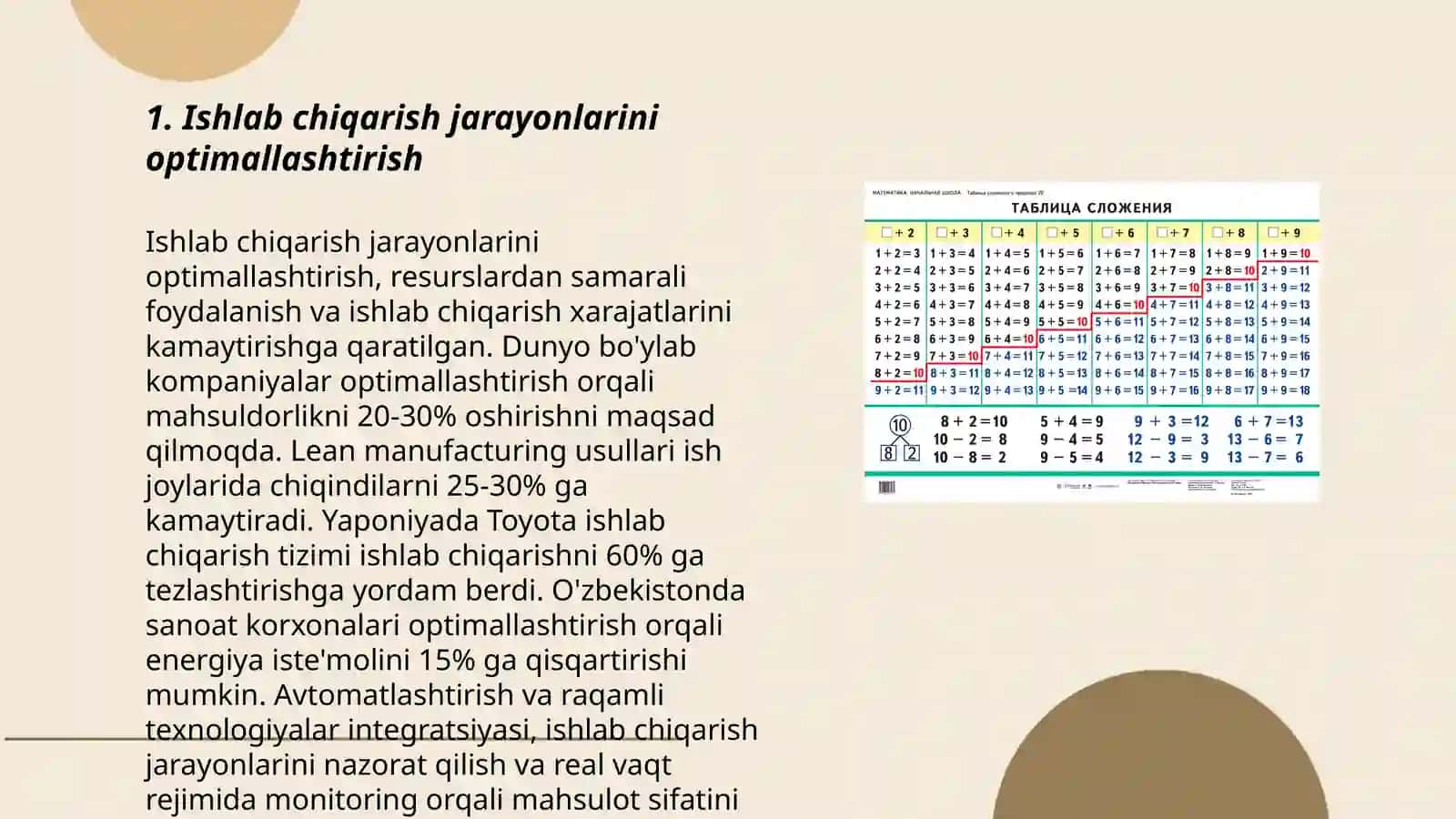 Ishlab chiqarish xarajatlarini minimallashtirish shartlari va korxonaning zararsiz ishlash nuqtasini xisoblash yo‘llari 3