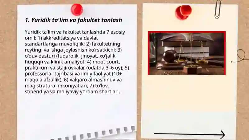 Muvaffaqiyatli yurist karyerasi 3