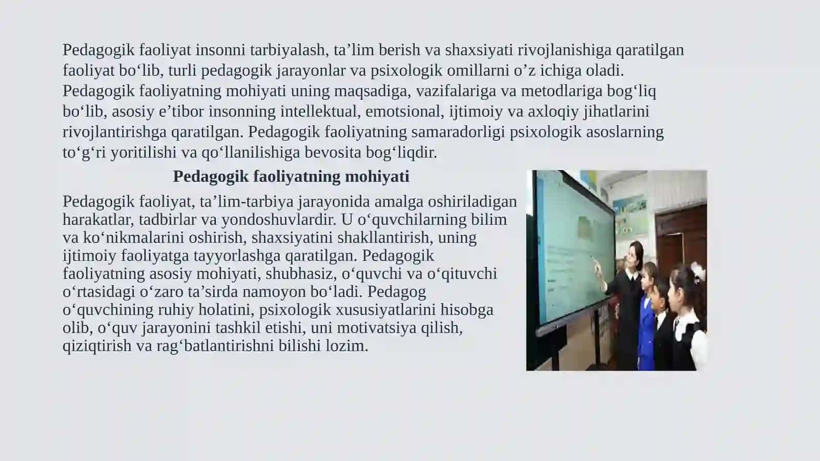 PEDAGOGIK FAOLIYATNING PSIXOLOGIK XUSUSIYATLARI 3