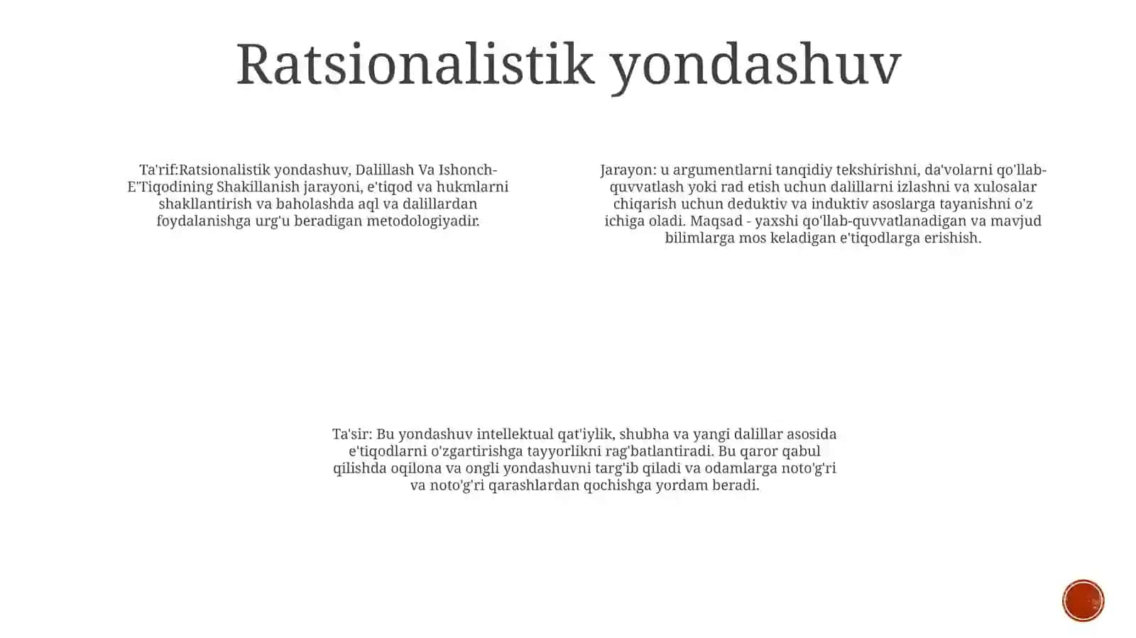 Dalillash Va Ishonch-E'Tiqodining Shakillanish Jarayoni 3